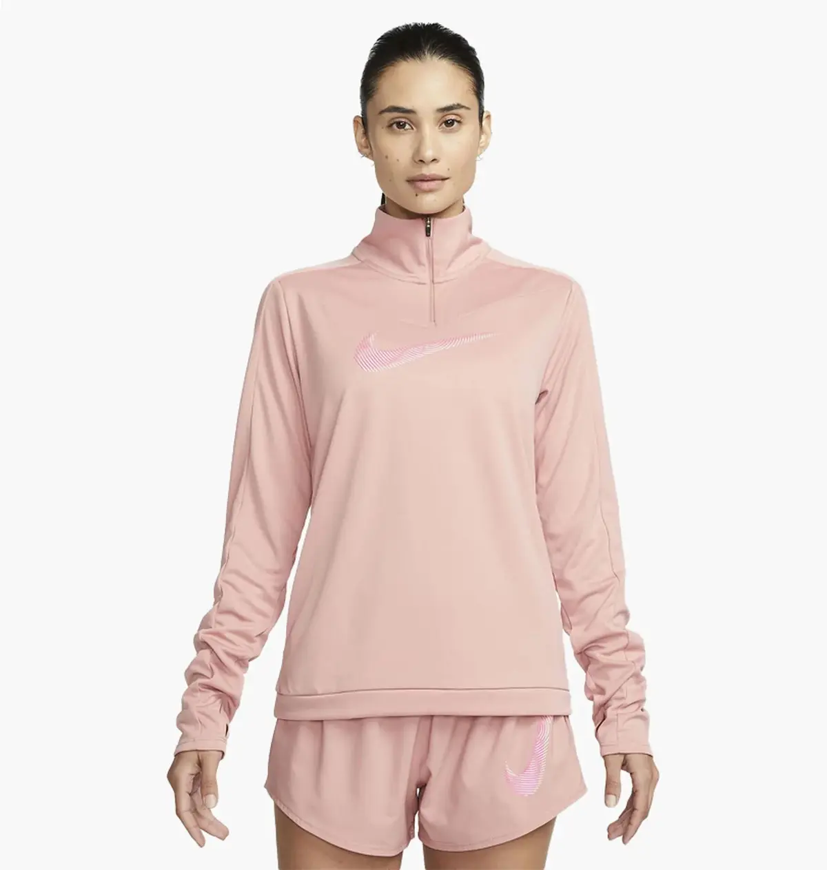 Кофта женские Nike Womens Swoosh Half Zip Pacer Top