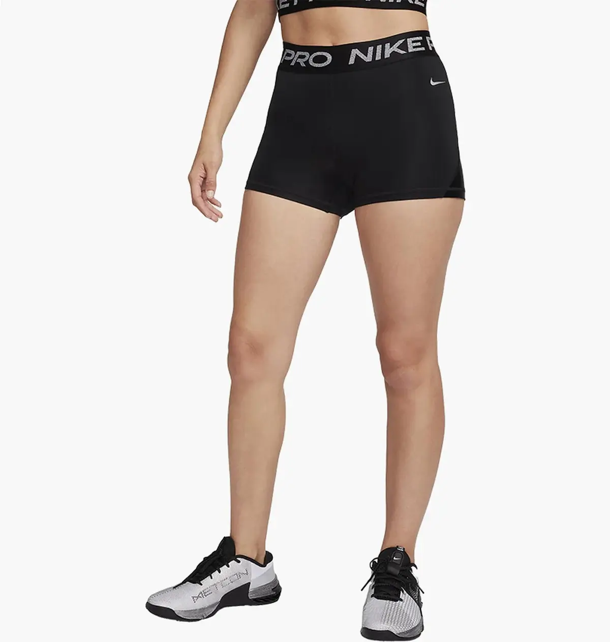 Шорти жіночі Nike Pro Mid-Rise 3 Shorts Black