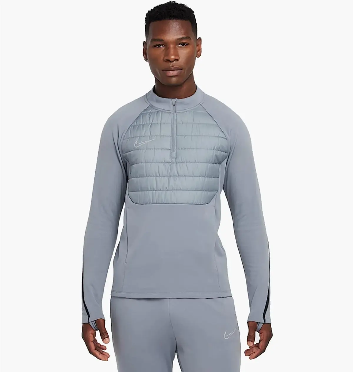 Кофта мужская Nike Academy Winter Warrior Jacket Grey