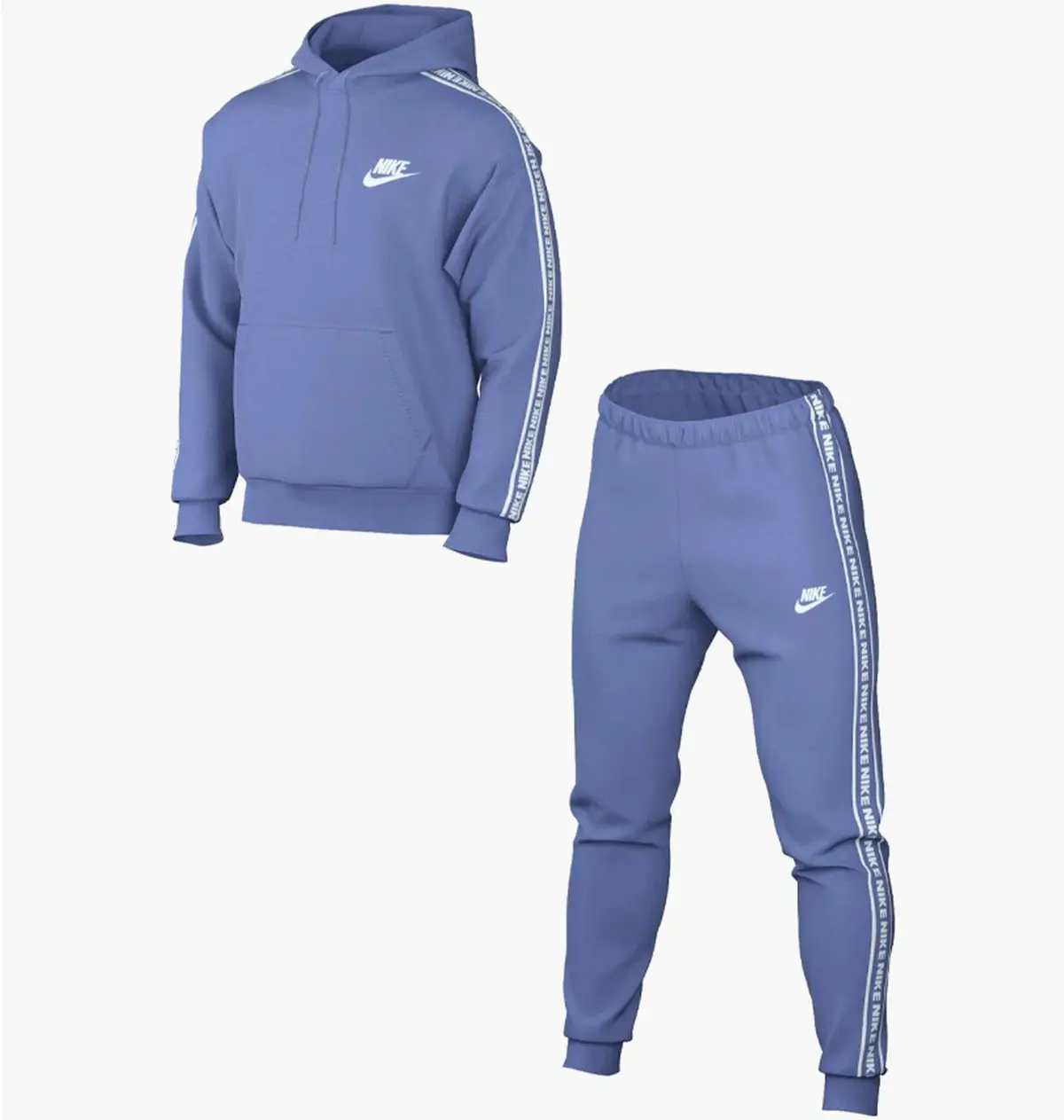 Спортивний костюм чоловічий Nike Club Fleece Graphics Hooded Track Suit Jogging Anzug
