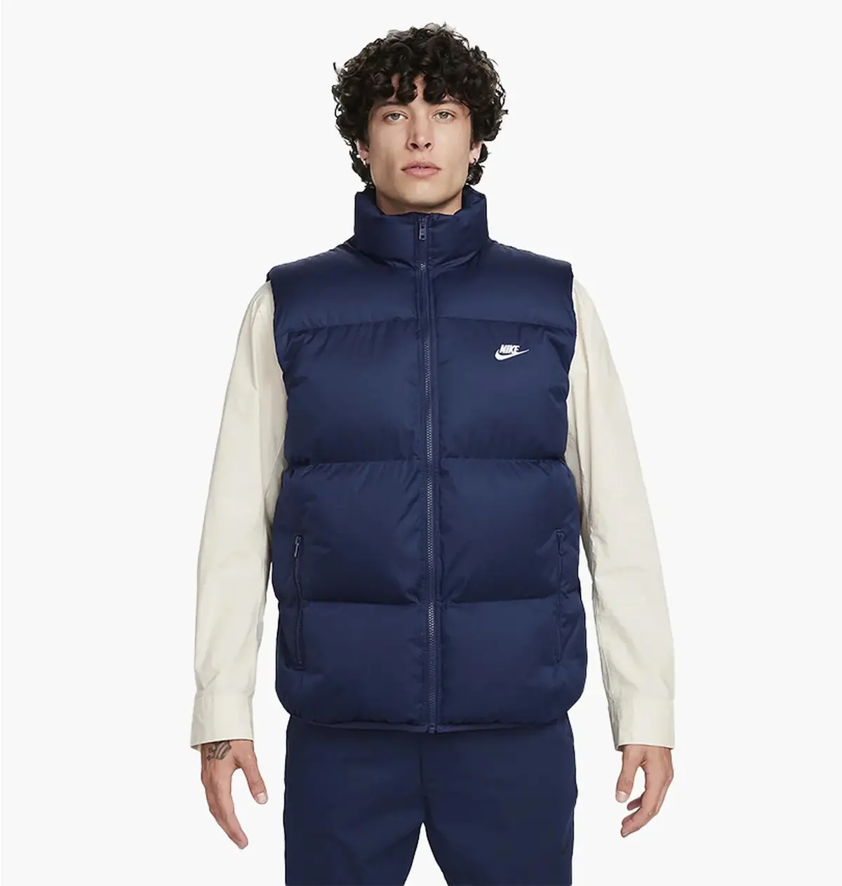 Жилетка чоловіча Nike Club Puffer Vest Blue
