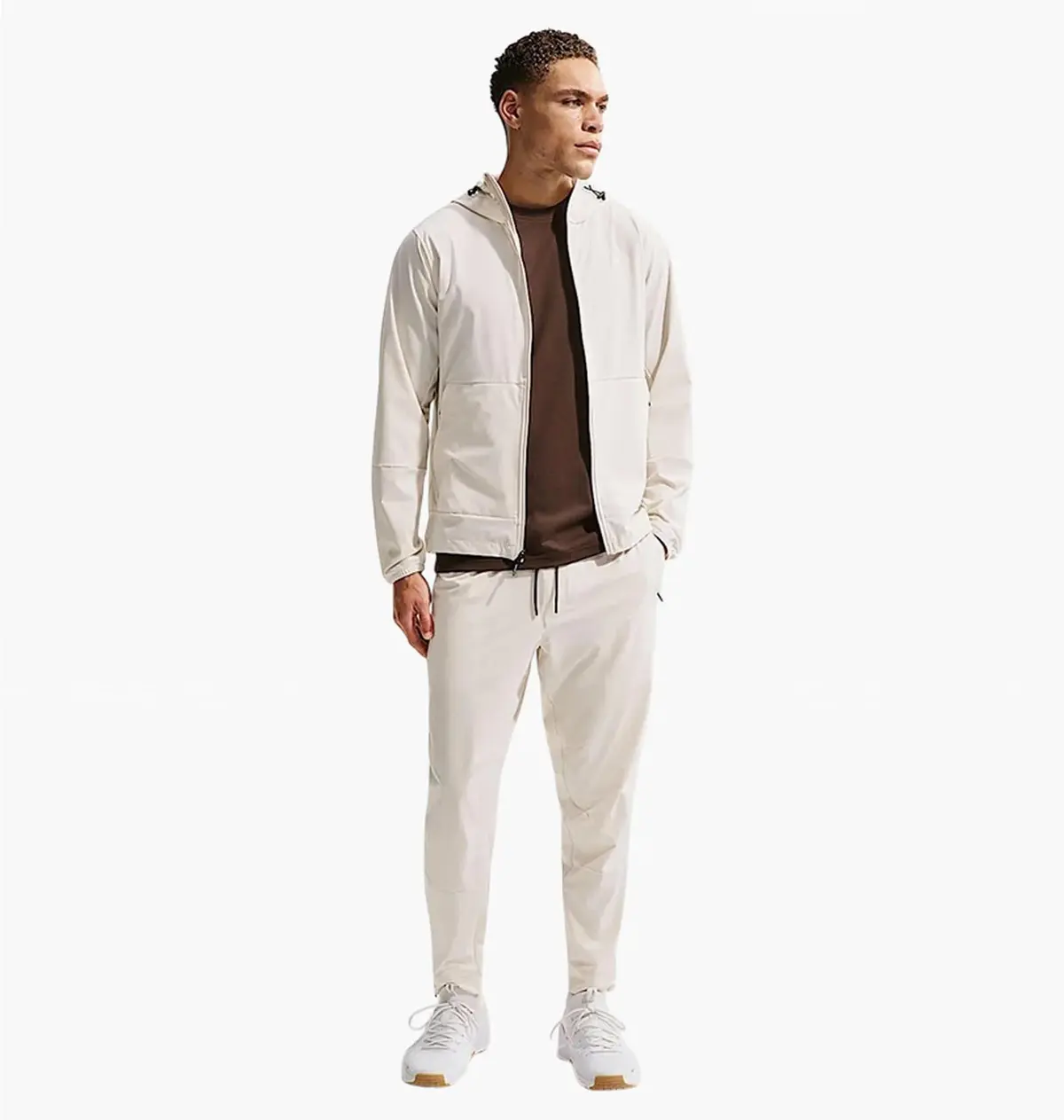 Брюки мужские Nike Mens Dri-Fit Zip Cuff Versatile Trousers Beige