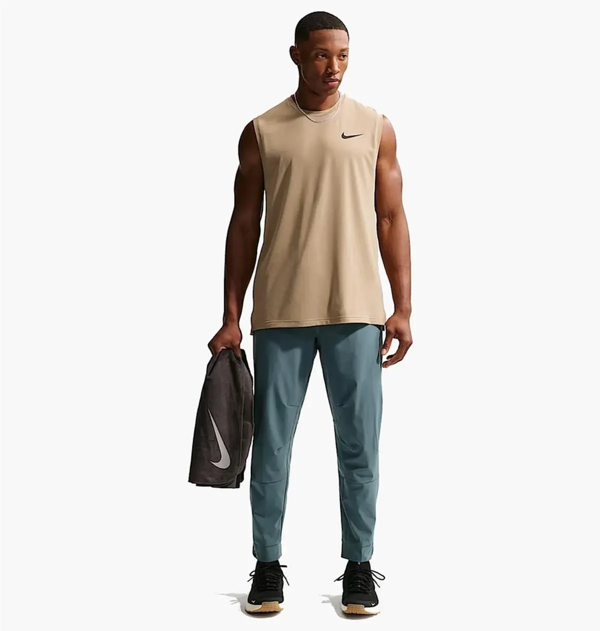Брюки мужские Nike Unlimited Mens Dri- F I T Zippered Cuff Versatile Pants Turquoise