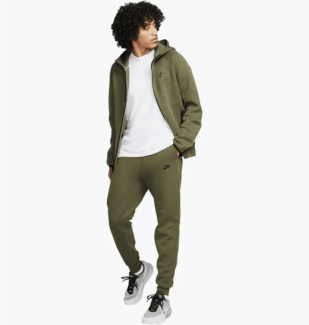 Спортивный костюм мужской Nike Sportswear Tech Fleece Tracksuit Green