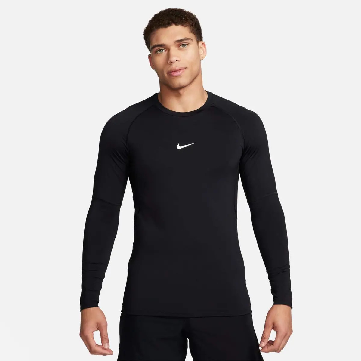 Термобілизна чоловіча Nike Pro Dri-Fit Slim Long-Sleeve Fitness Top Black