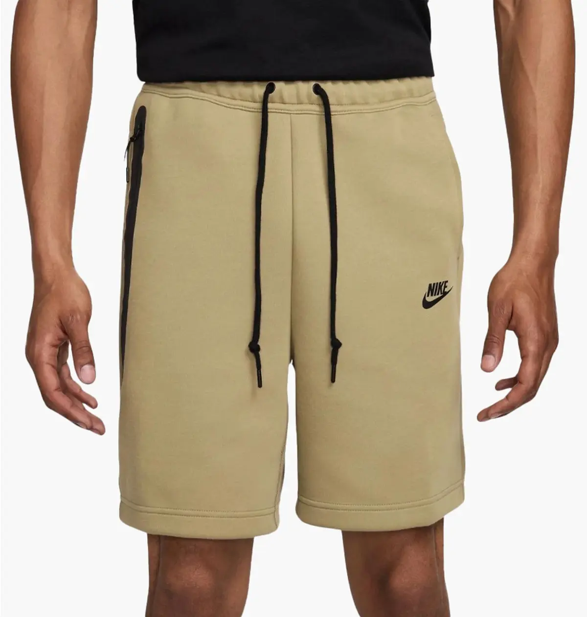 Шорти чоловічі Nike Tech Fleece Beige