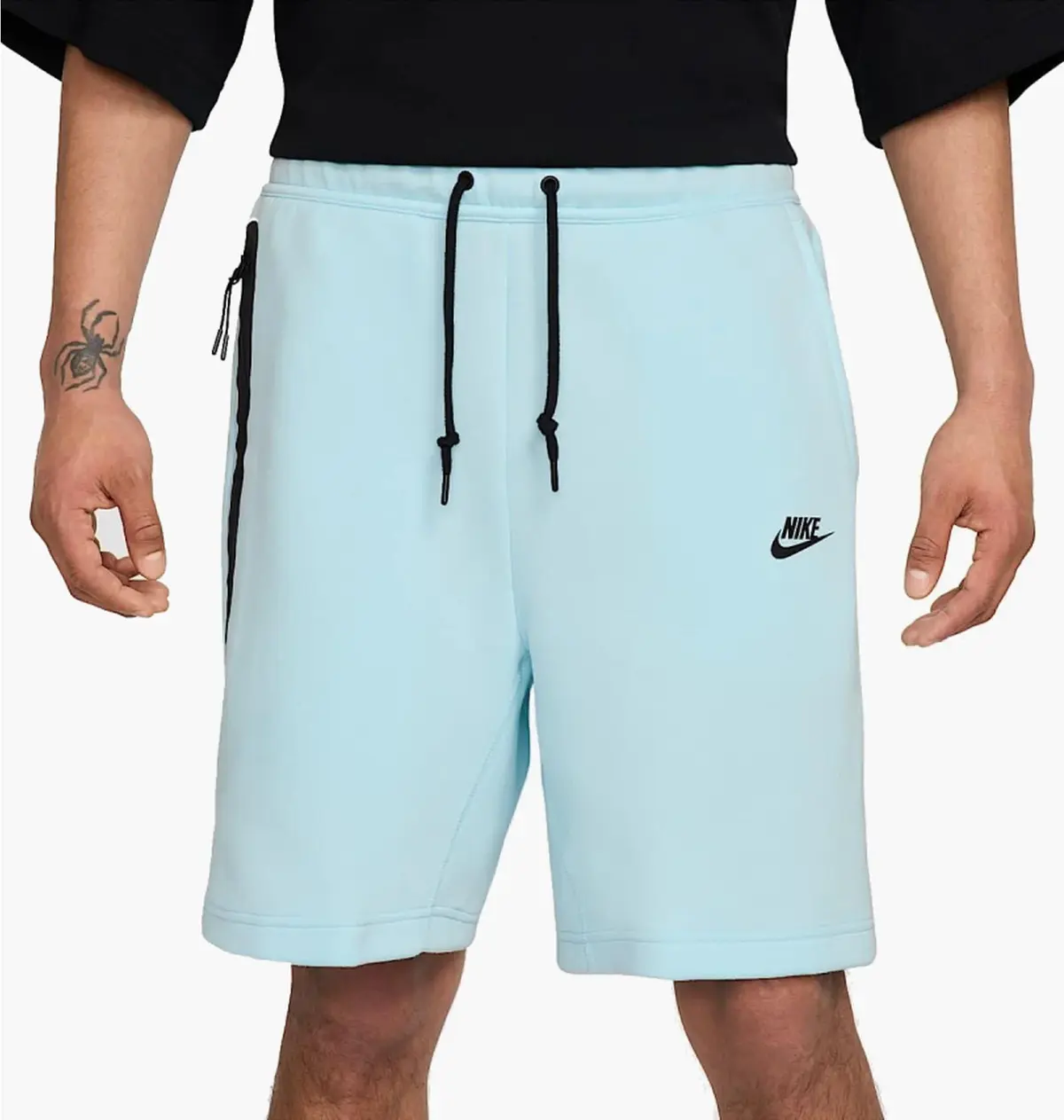 Шорти чоловічі Nike Sportswear Tech Fleece Light Blue
