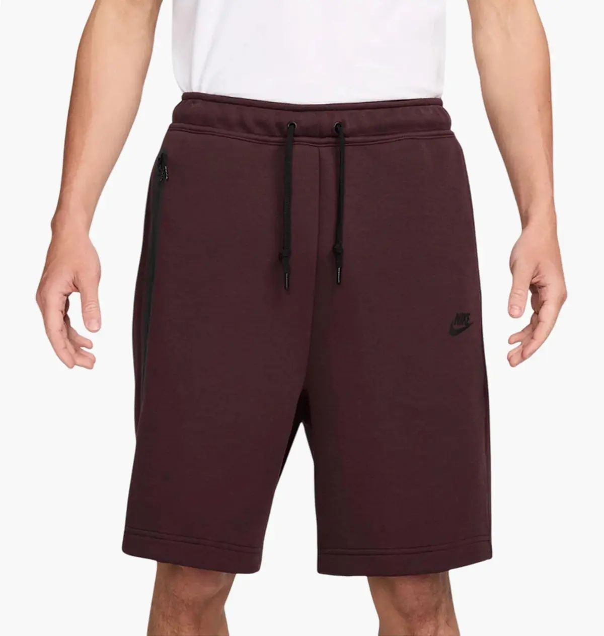 Шорти чоловічі Nike Sportswear Tech Fleece Bordo
