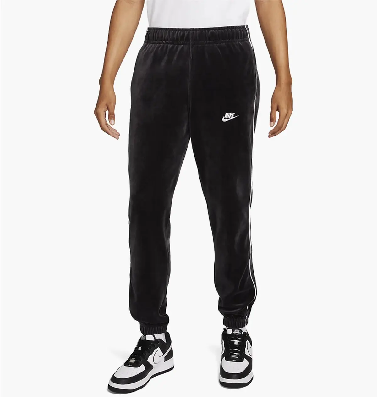 Брюки мужские Nike Club Velour Track Pant Black