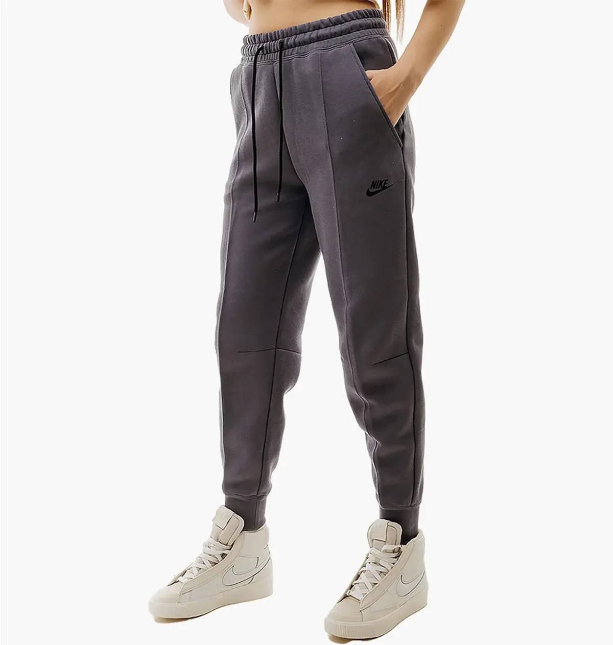 Брюки женские Nike W Nsw Tch Flc Mr Jggr