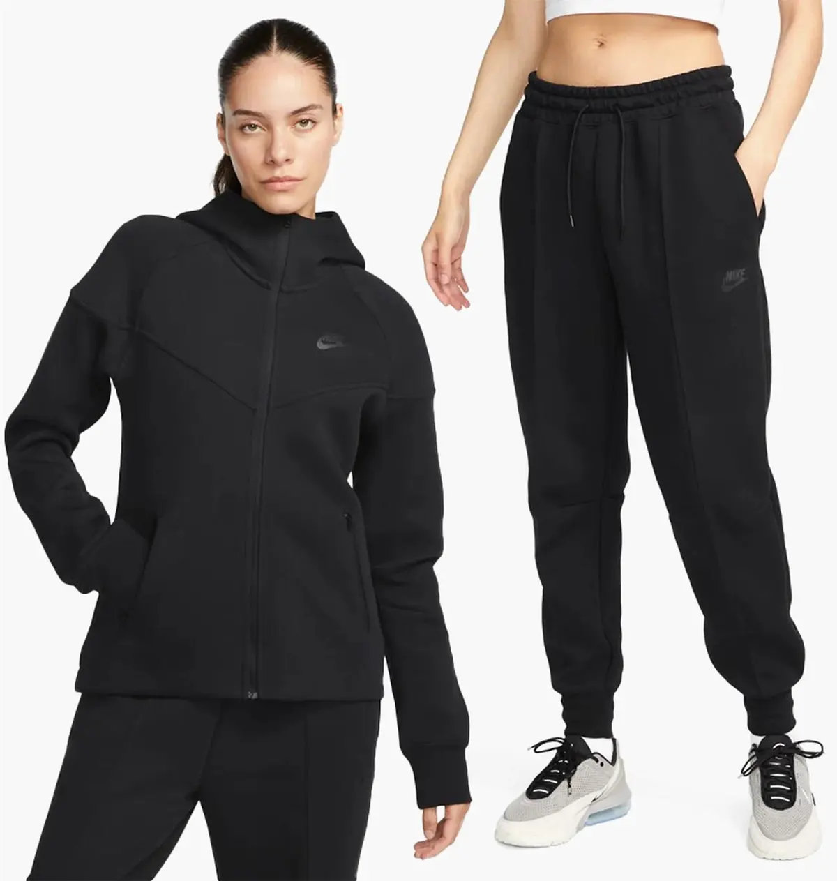 Спортивный костюм женской Nike Sportswear Tech Fleece Black