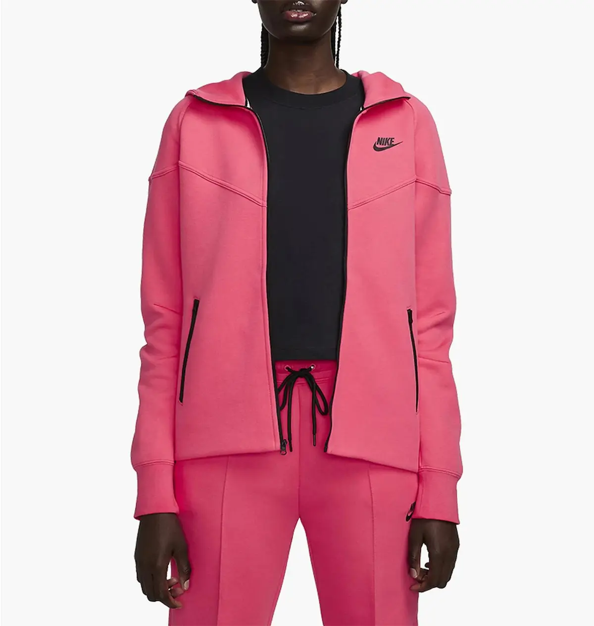 Кофта женские Nike W Nsw Tch Flc Wr Fz Hdy