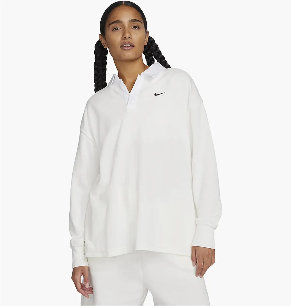 Кофта женские Nike Polo Sportswear Essential White