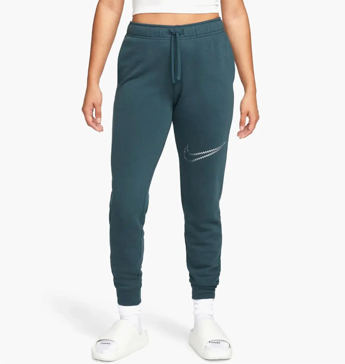 Брюки женские Nike W Nsw Club Flc Shine Mr Pant