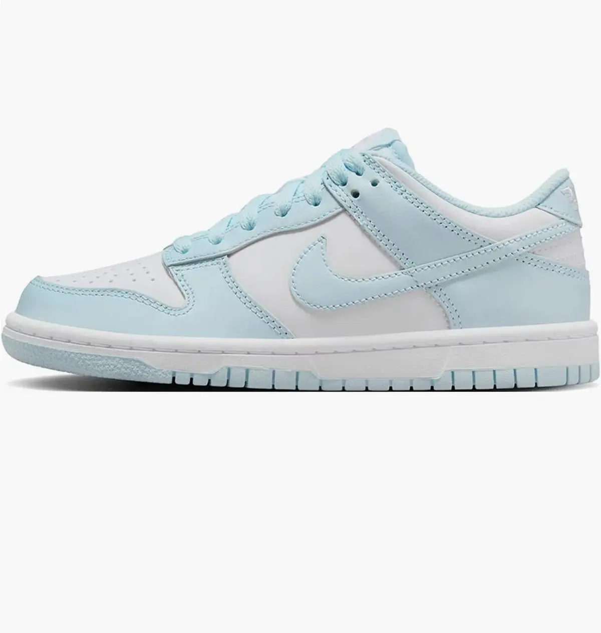 Кроссовки детские Nike Dunk Low Glacier Grade School Lifestyle Shoe Light Blue/White