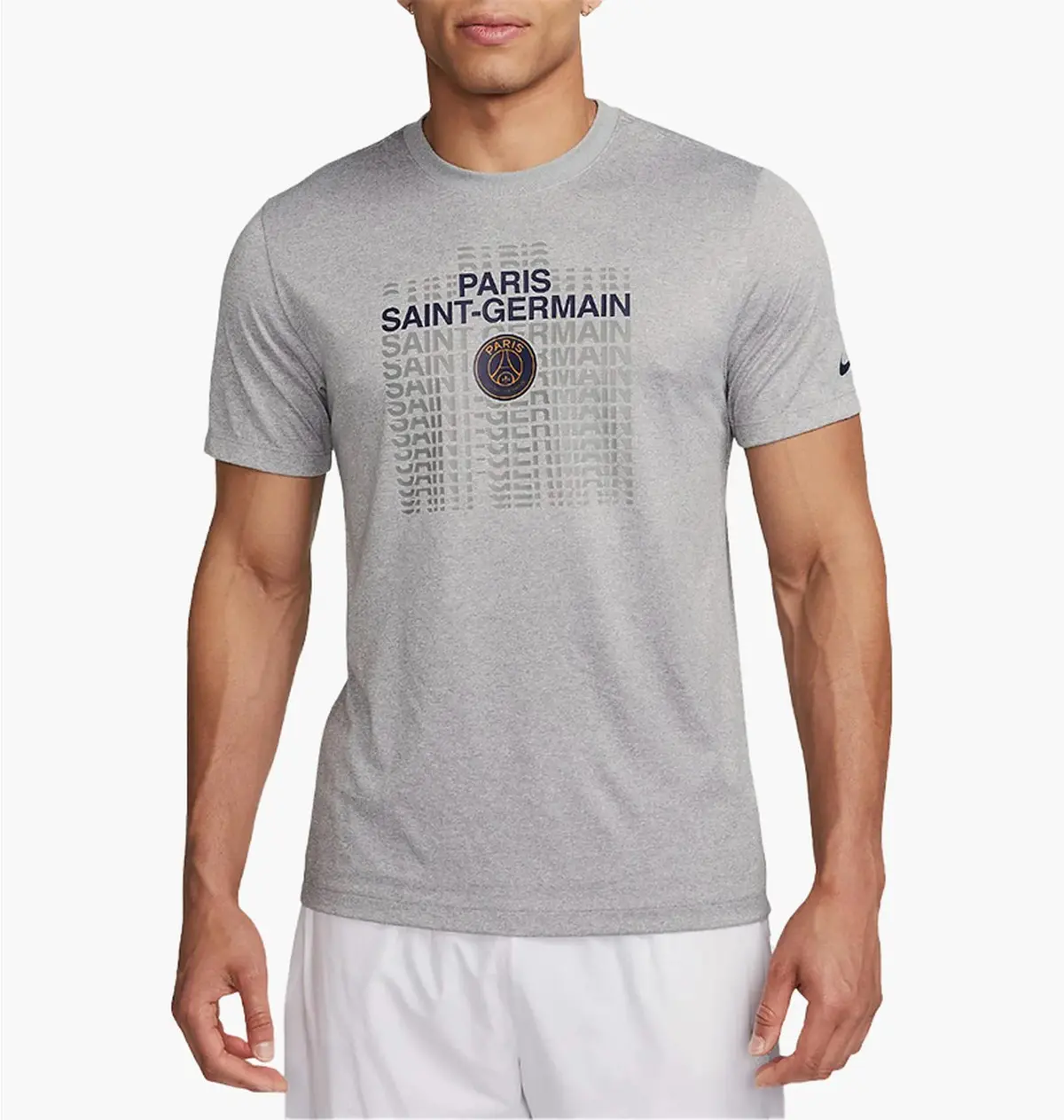 Футболка чоловіча Nike T-Shirt Psg M Nk Rlgd Tee Grey