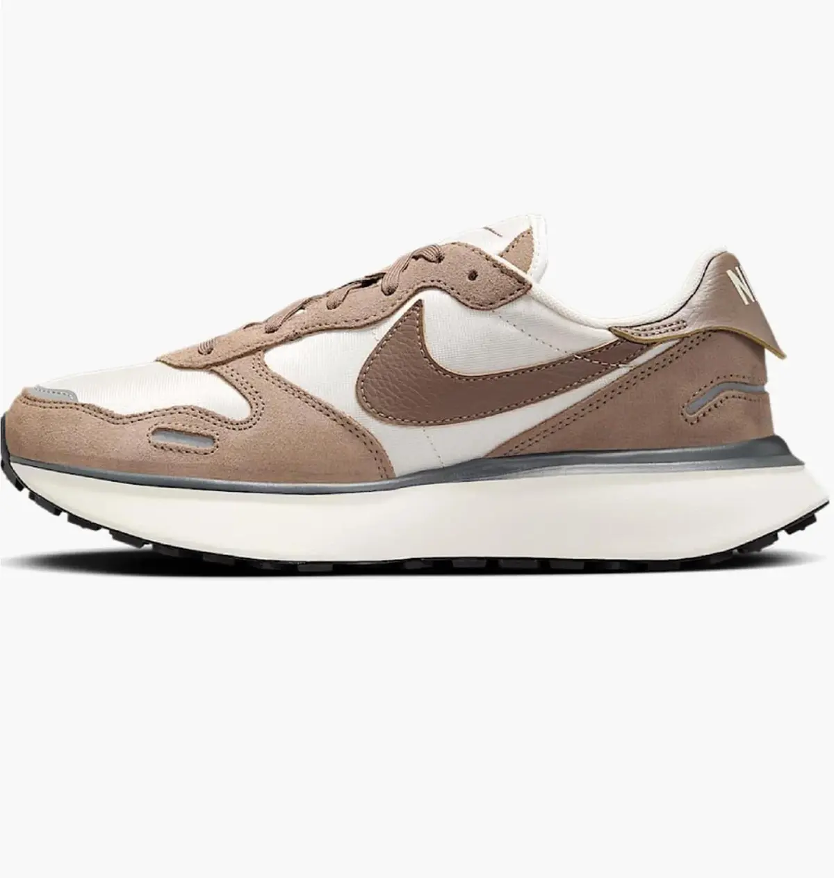 Кроссовки женские Nike Phoenix Waffle White/Brown