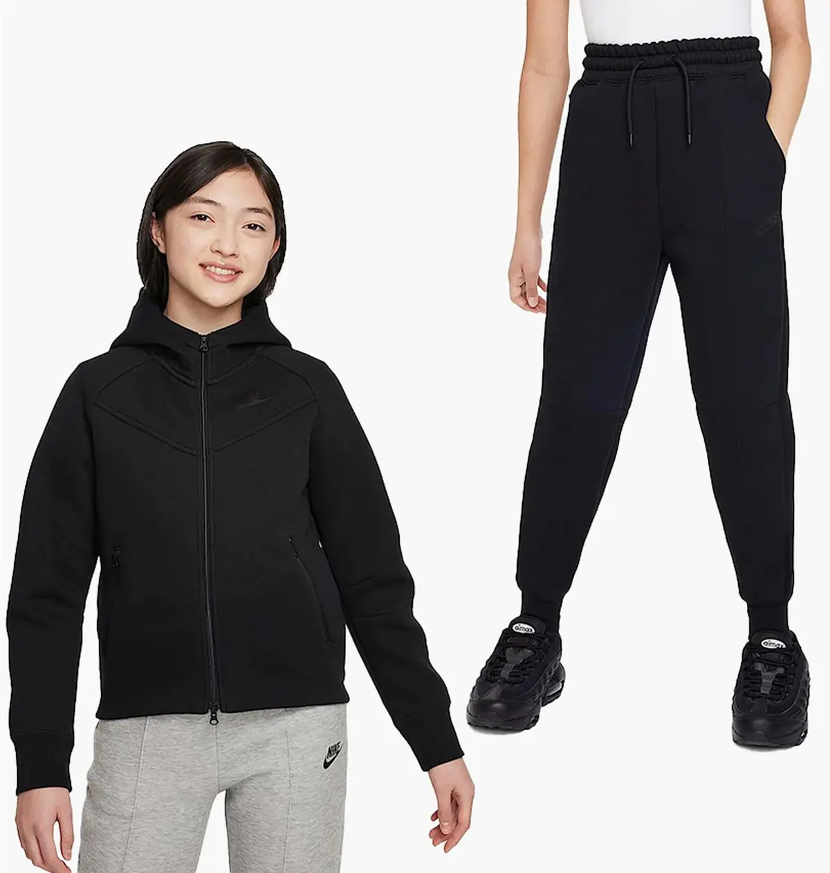 Спортивний костюм дитячий Nike Nsw Tech Fleece Black