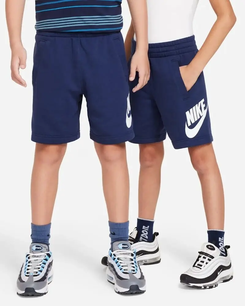 Шорти чоловічі Nike Club French Terry Hybrid сині FD2997-410