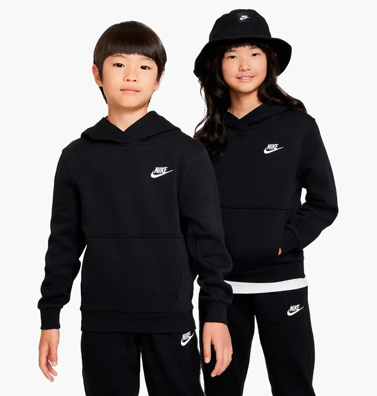 Свитер детской Nike K Nsw Club Flc Hdy Lbr Black