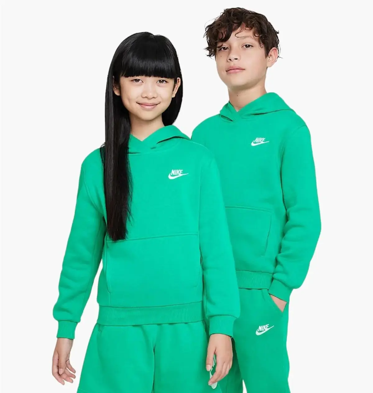 Свитер детской Nike Club Flc Hdi Green