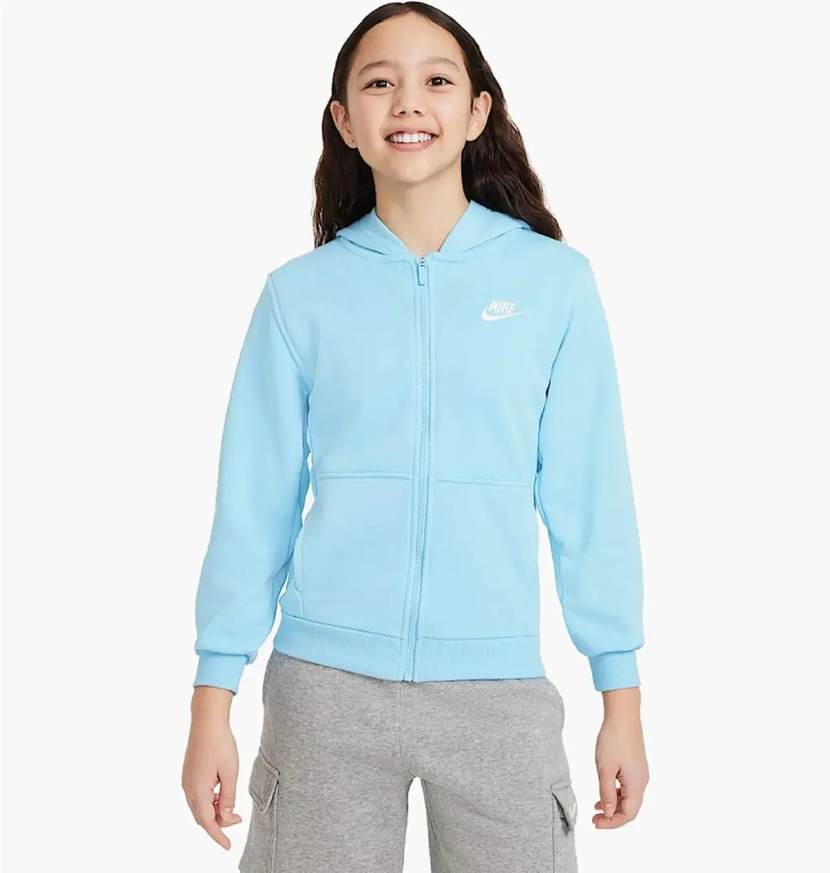 Свитер детской Nike Club Light Blue