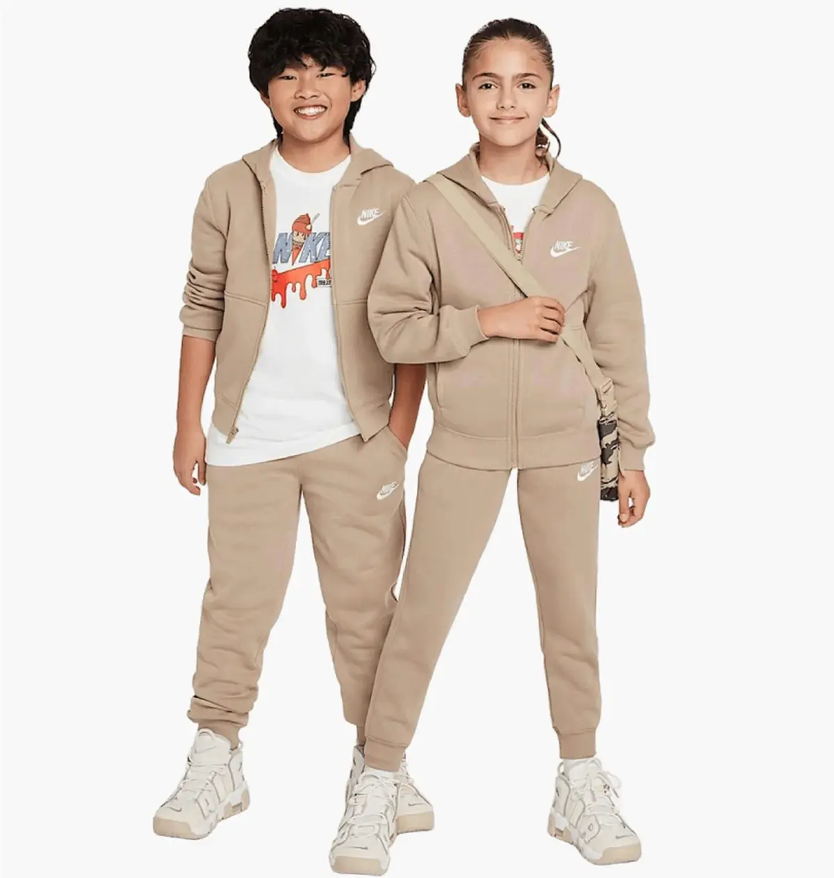 Спортивний костюм дитячий Nike Sportswear Club Fleece Tracksuit Beige