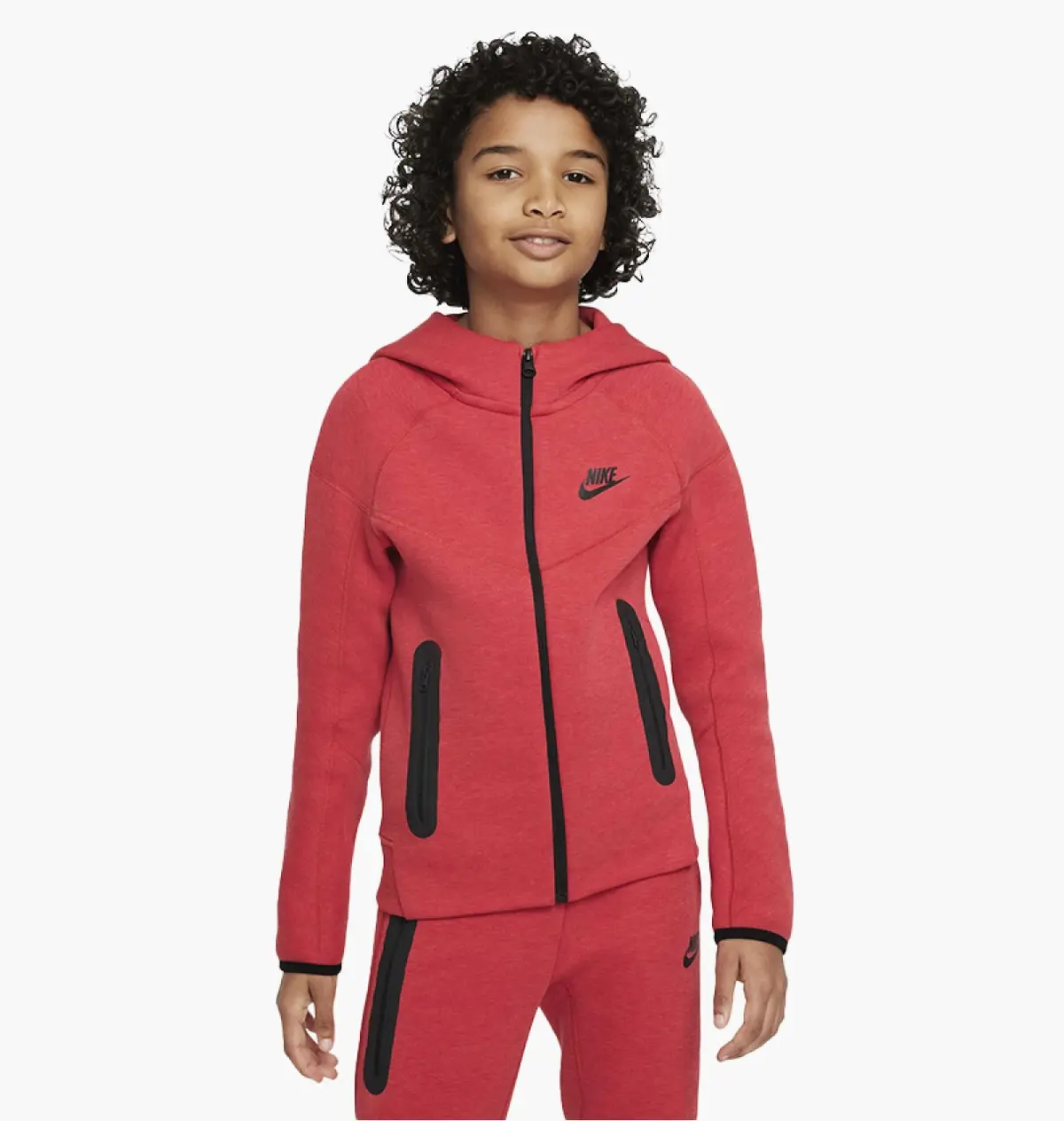 Свитер детской Nike Nsw Club Flc Hd Red
