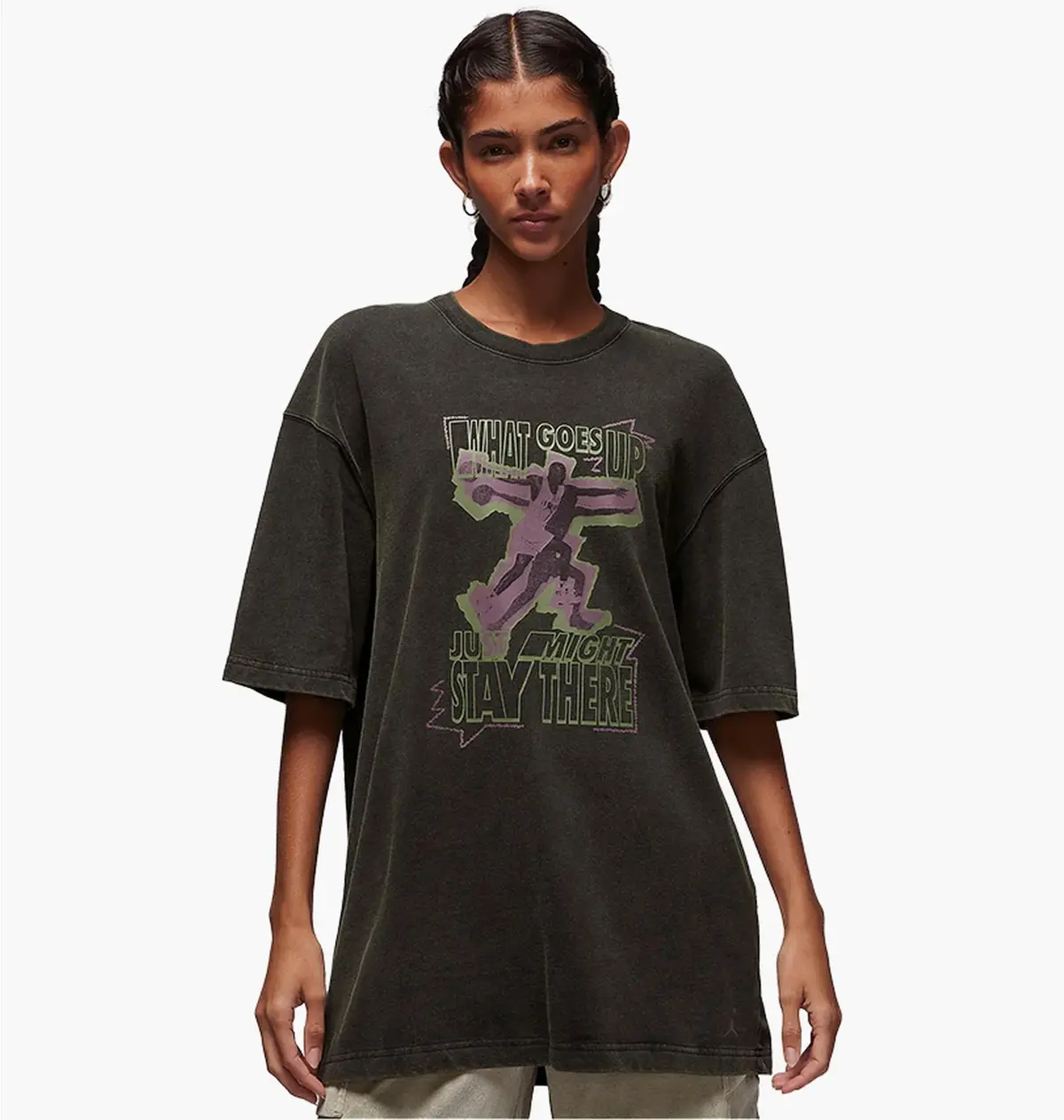 Футболка жіноча Nike Oversized T-Shirt Black