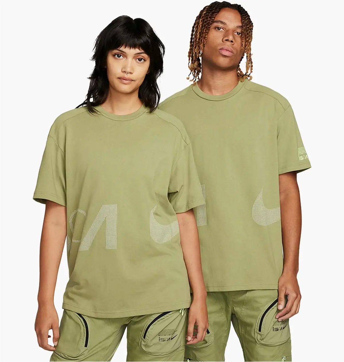 Футболка унісекс Nike Ispa Short-Sleeve T-Shirt Olive
