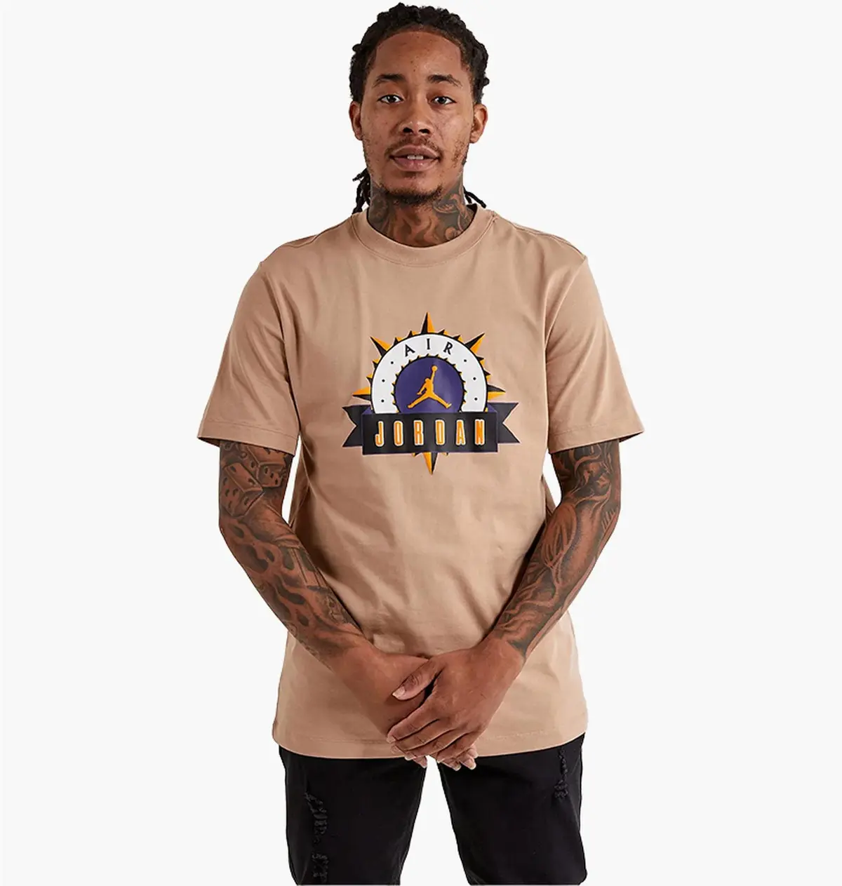 Футболка чоловіча Jordan Flight Mvp Tee Beige
