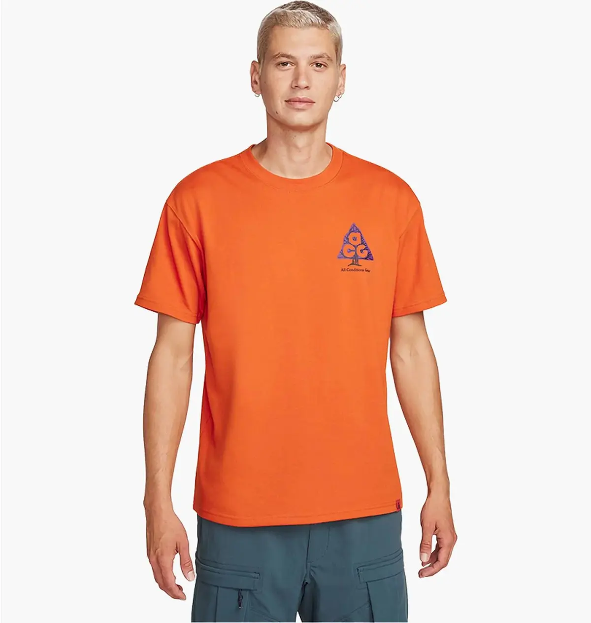 Футболка чоловіча Nike Lab Acg T-Shirt Orange