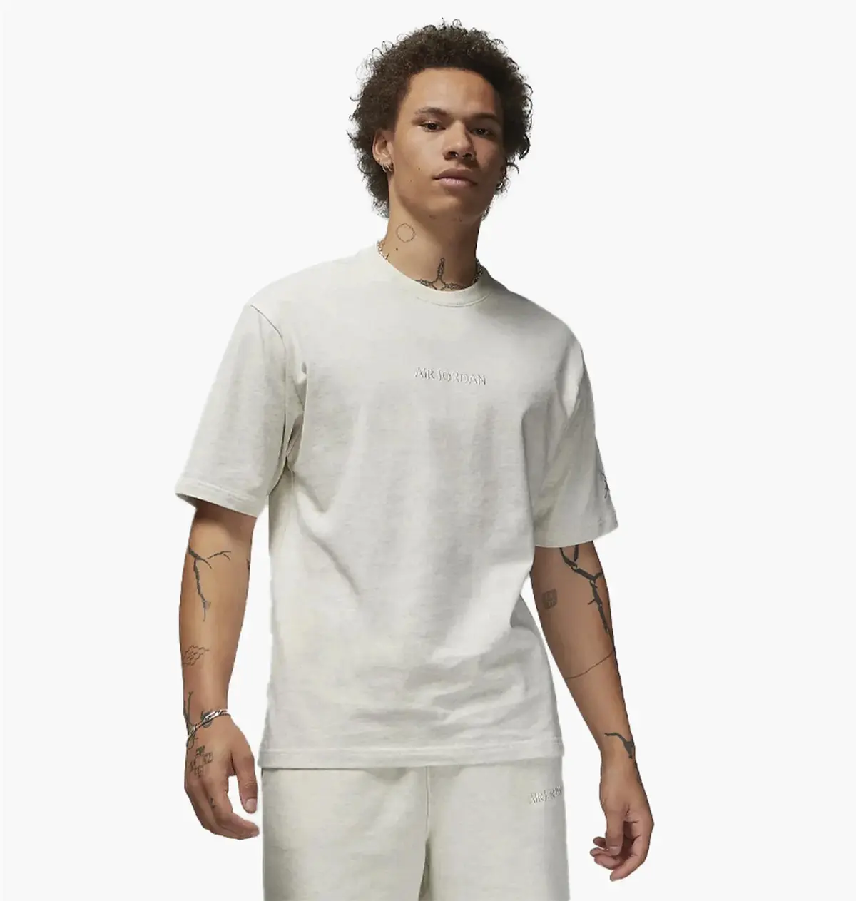 Футболка чоловіча Jordan Brand Wordmark Tee White