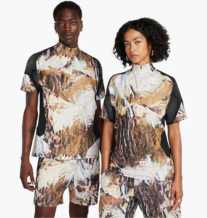 Футболка чоловіча Nike Lab Nocta 1/2-Zip Running Top Multi