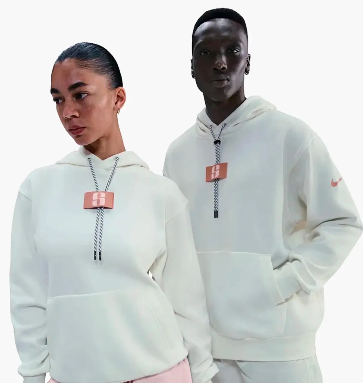Кофта унисекс Nike W Nk Sabrina Hoodie White
