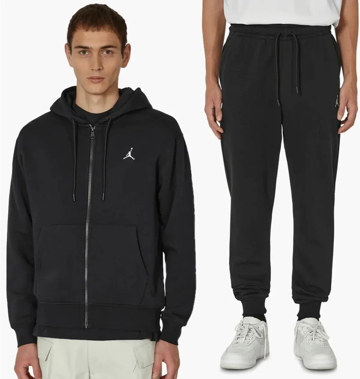 Спортивний костюм чоловічий Jordan Ess Flc Fz Set Black
