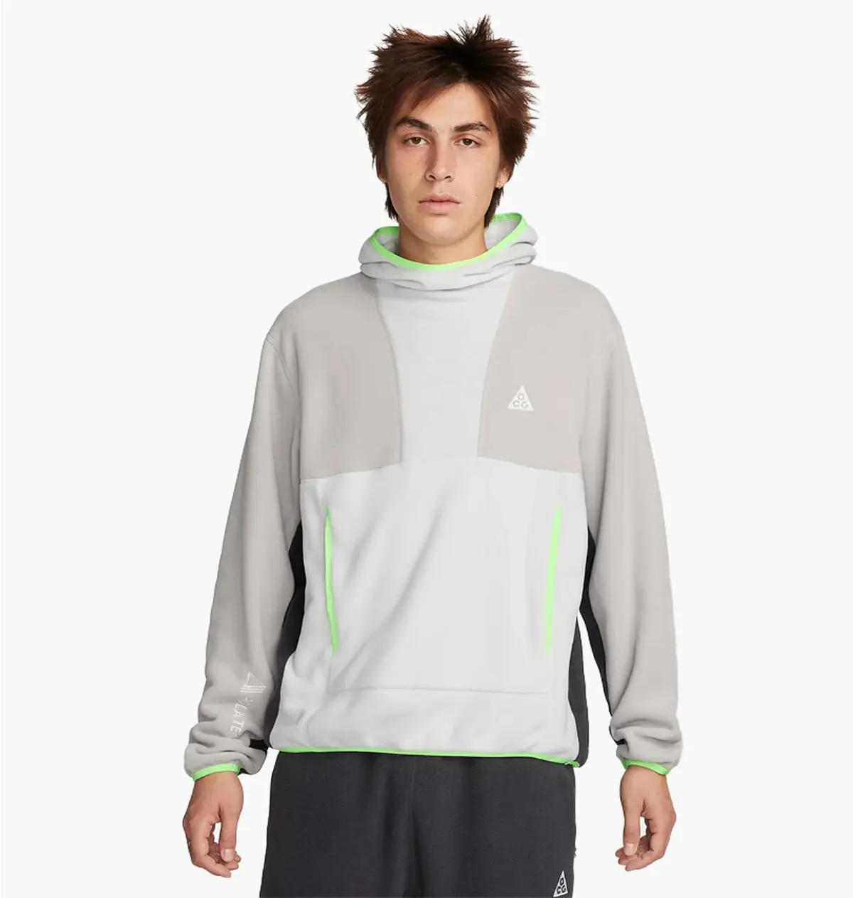 Кофта чоловіча Nike Acg Wolf Tree Pullover Hoodie Grey