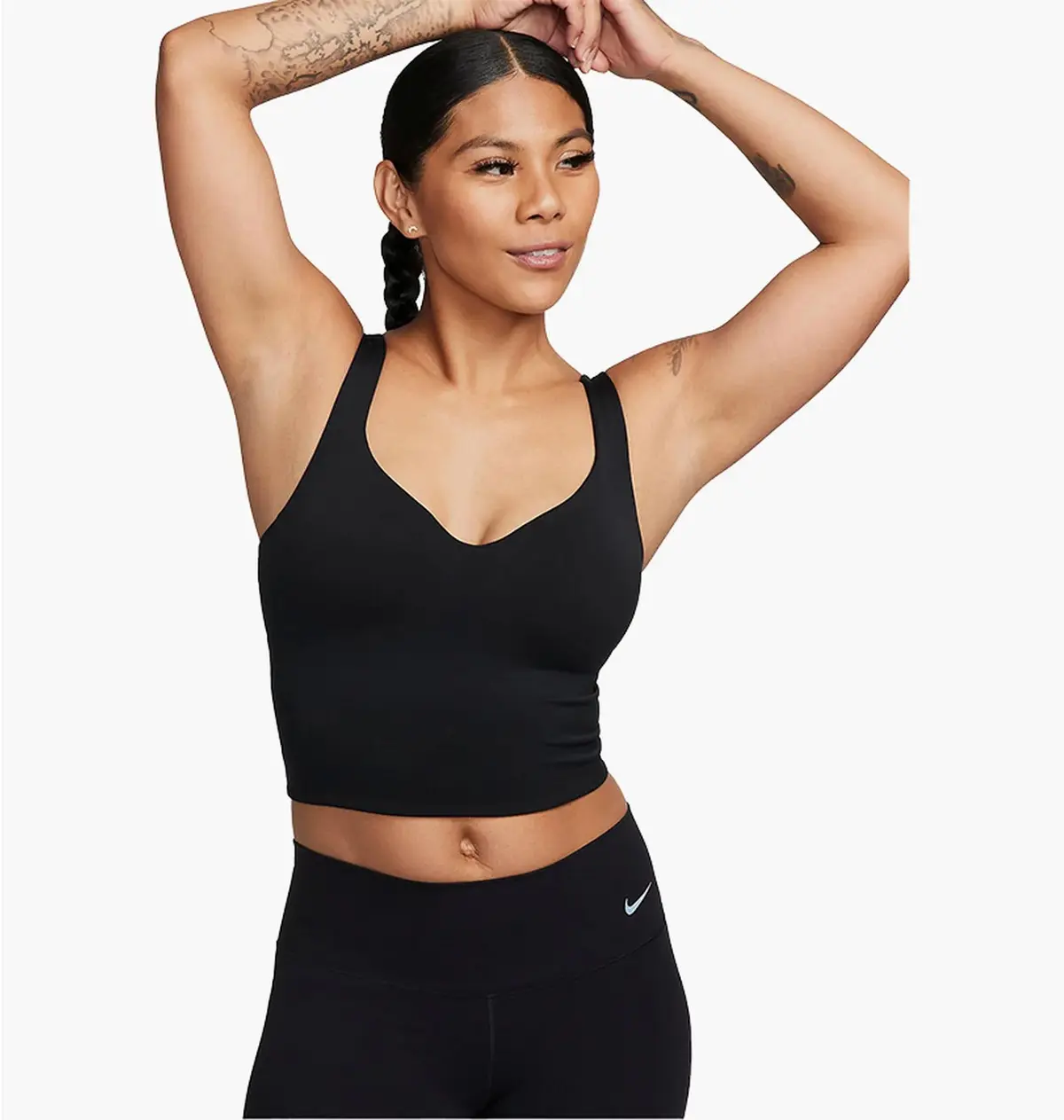 Спортивный топ женской Nike Alate Camiseta Black