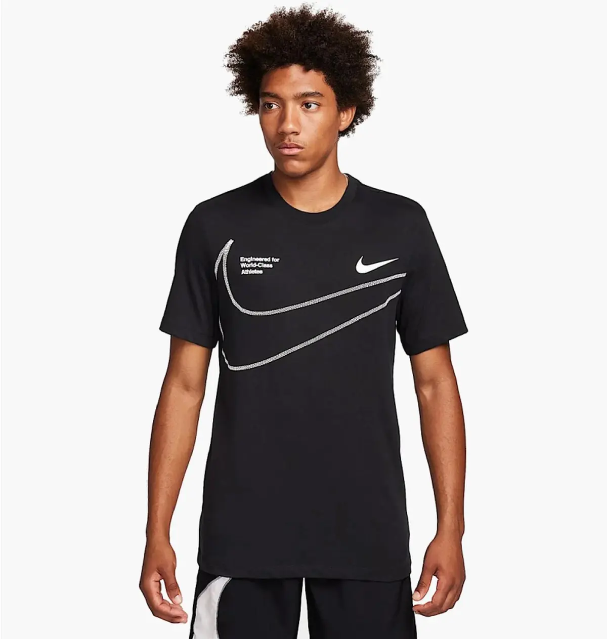 Футболка чоловіча Nike Dri-Fit Tee Q5 Black