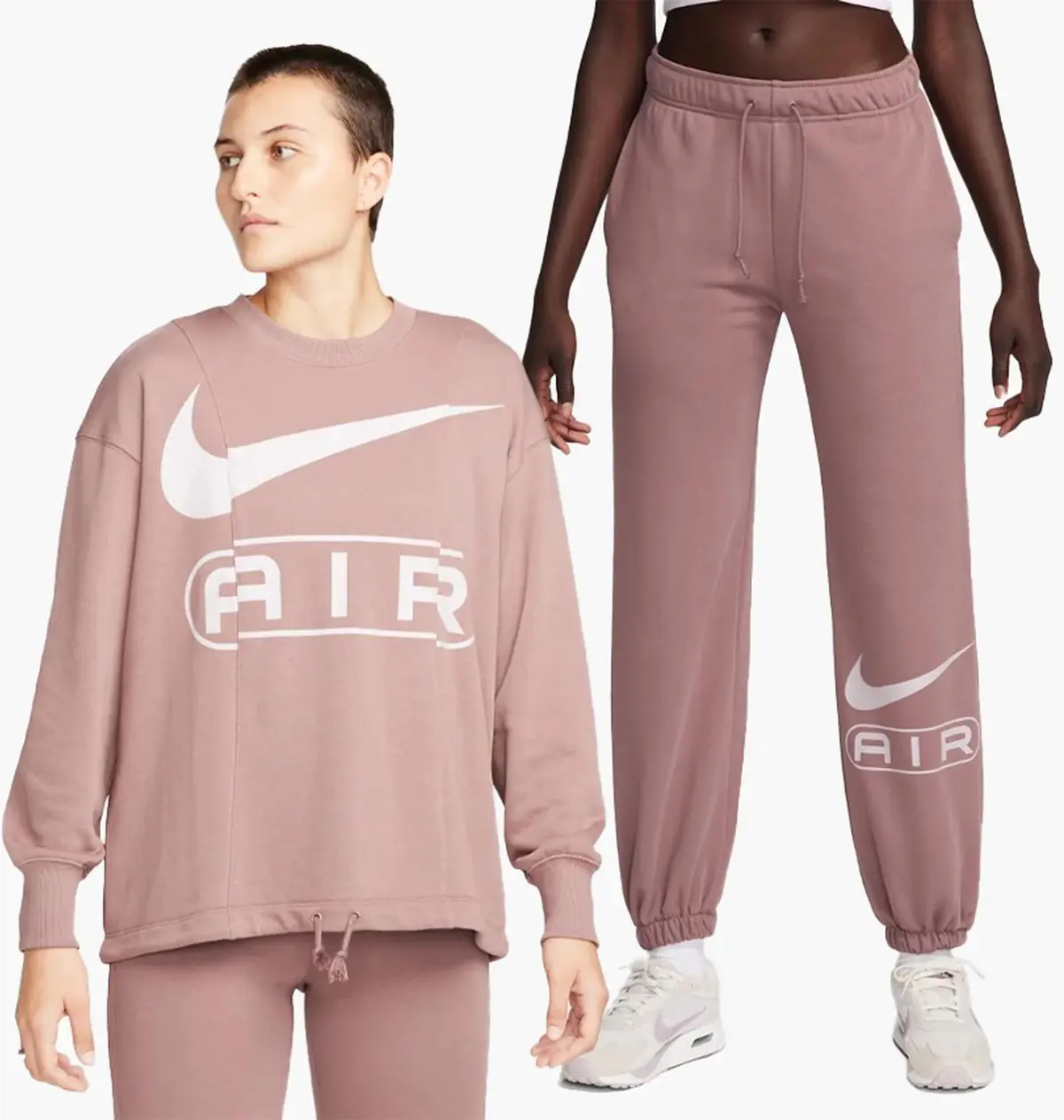 Кофта жіночі Nike Nsw Air Oos Flc Crew