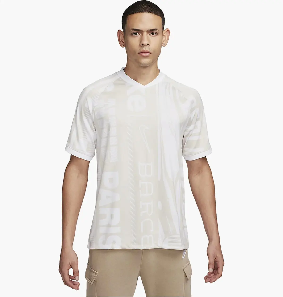 Футболка чоловіча Nike Culture Of Football Dri-Fit Short-Sleeve Soccer Jersey White
