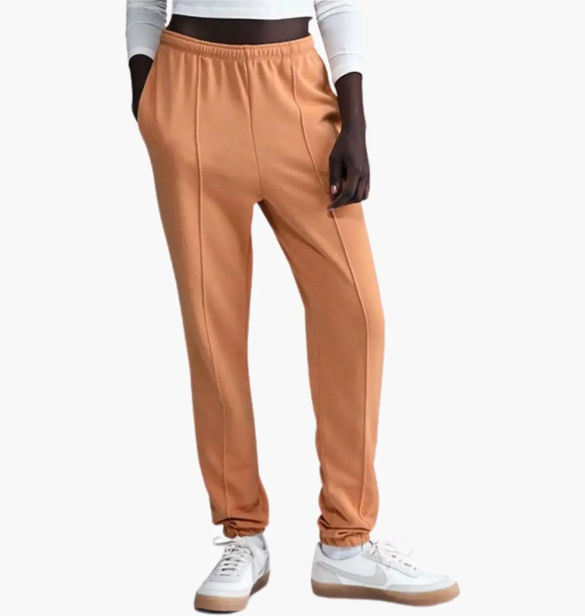 Брюки женские Nike Nsw Chll Ft Hr Swtpnt Orange