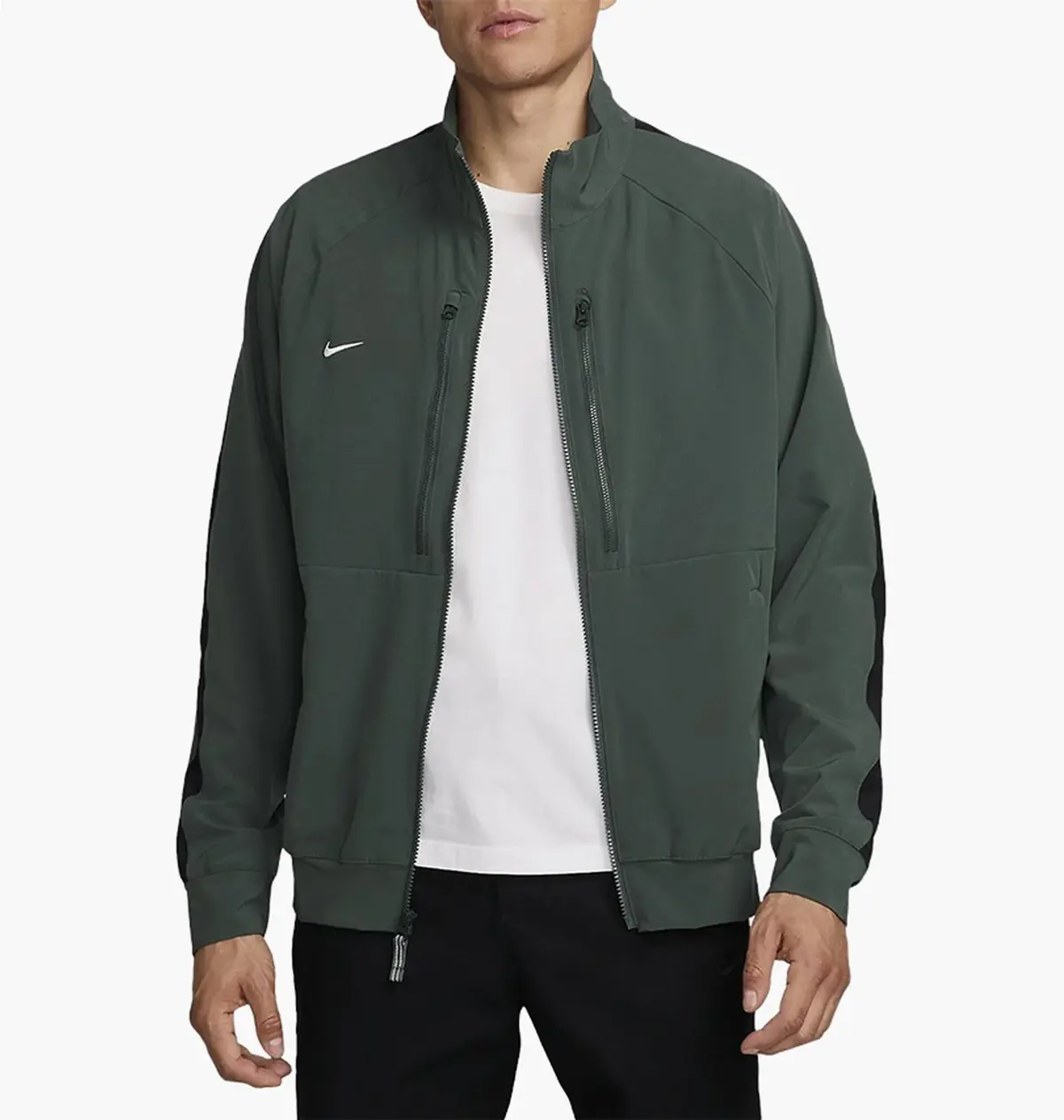 Кофта чоловіча Nike Dri-Fit Cof Trk Jkt W Green