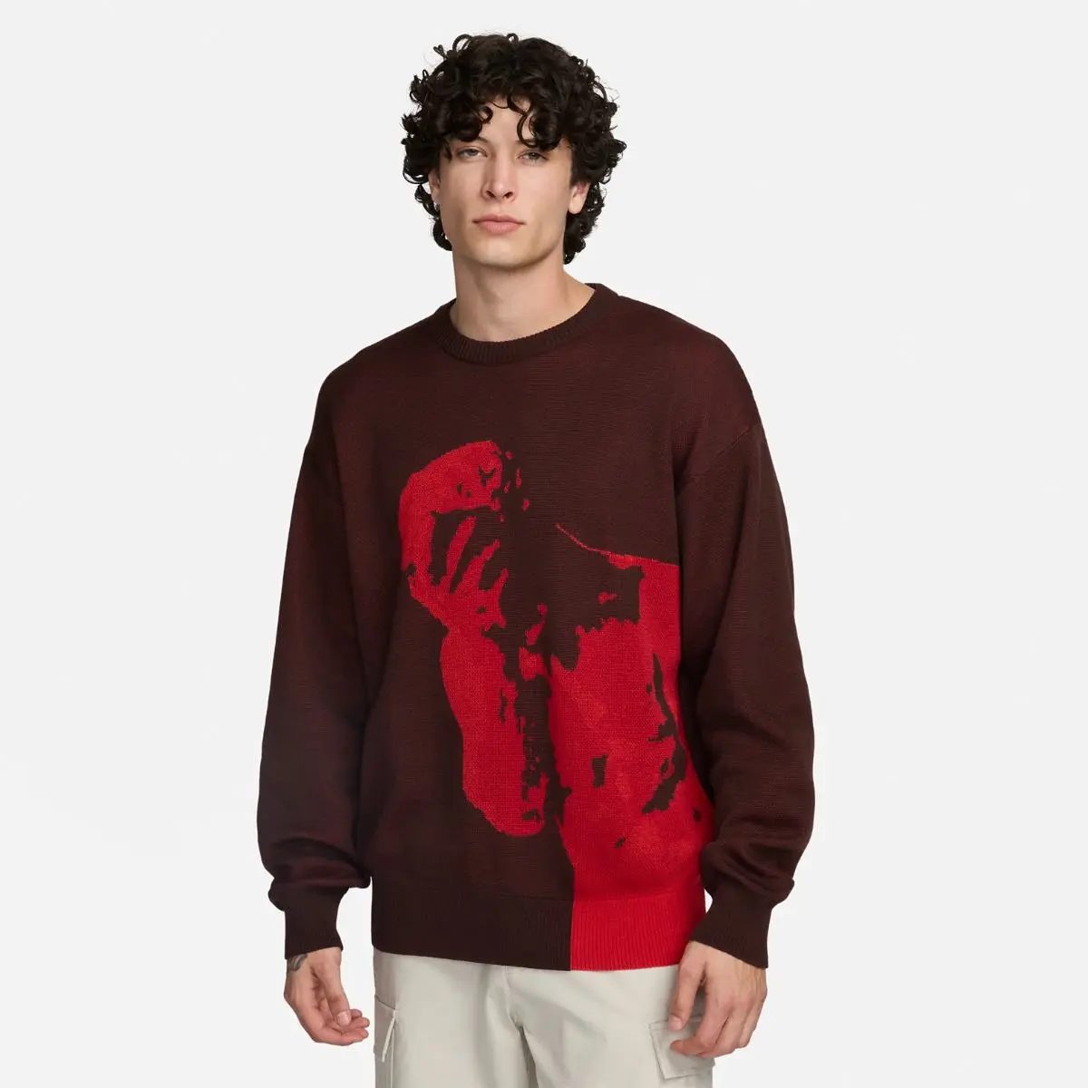 Кофта чоловіча Nike Sb U Swtr Knt Corposk8 Gfx