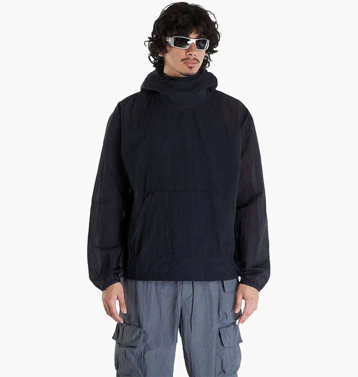 Кофта чоловіча Nike Sportswear Tech Pack Woven Mesh Pullover Black