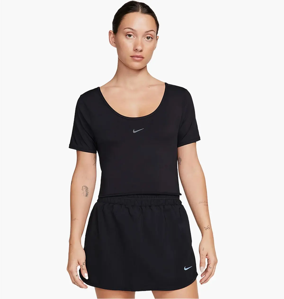 Футболка жіноча Nike One Classic Crop Top Dri-Fit