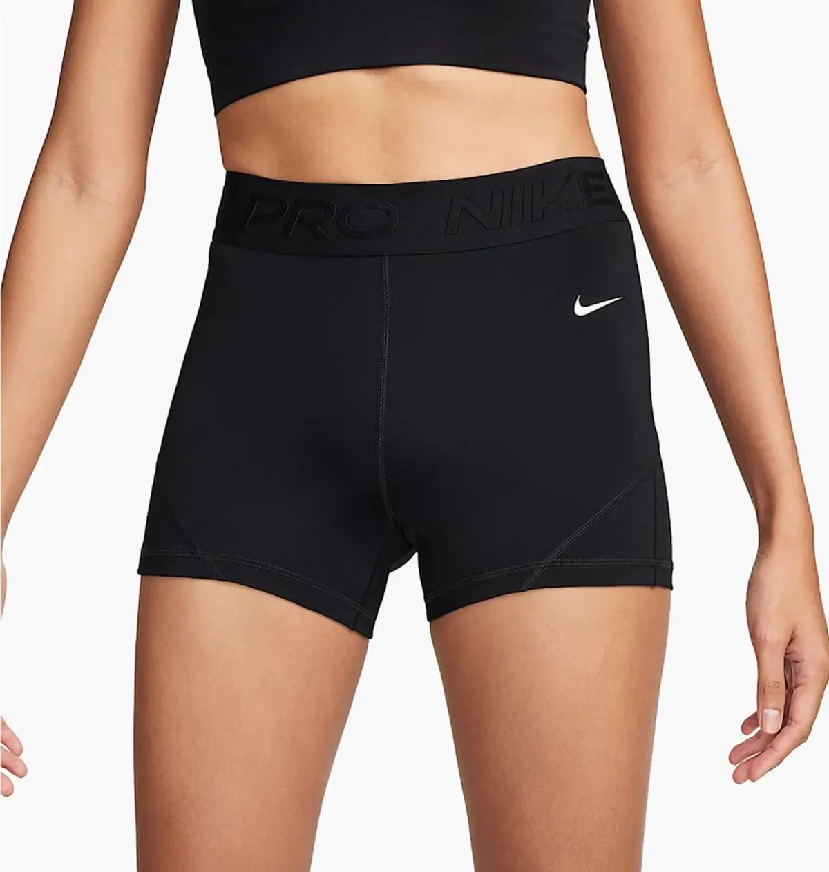 Шорти жіночі Nike Pro Dri-Fit Mid-Rise 3In Short Black