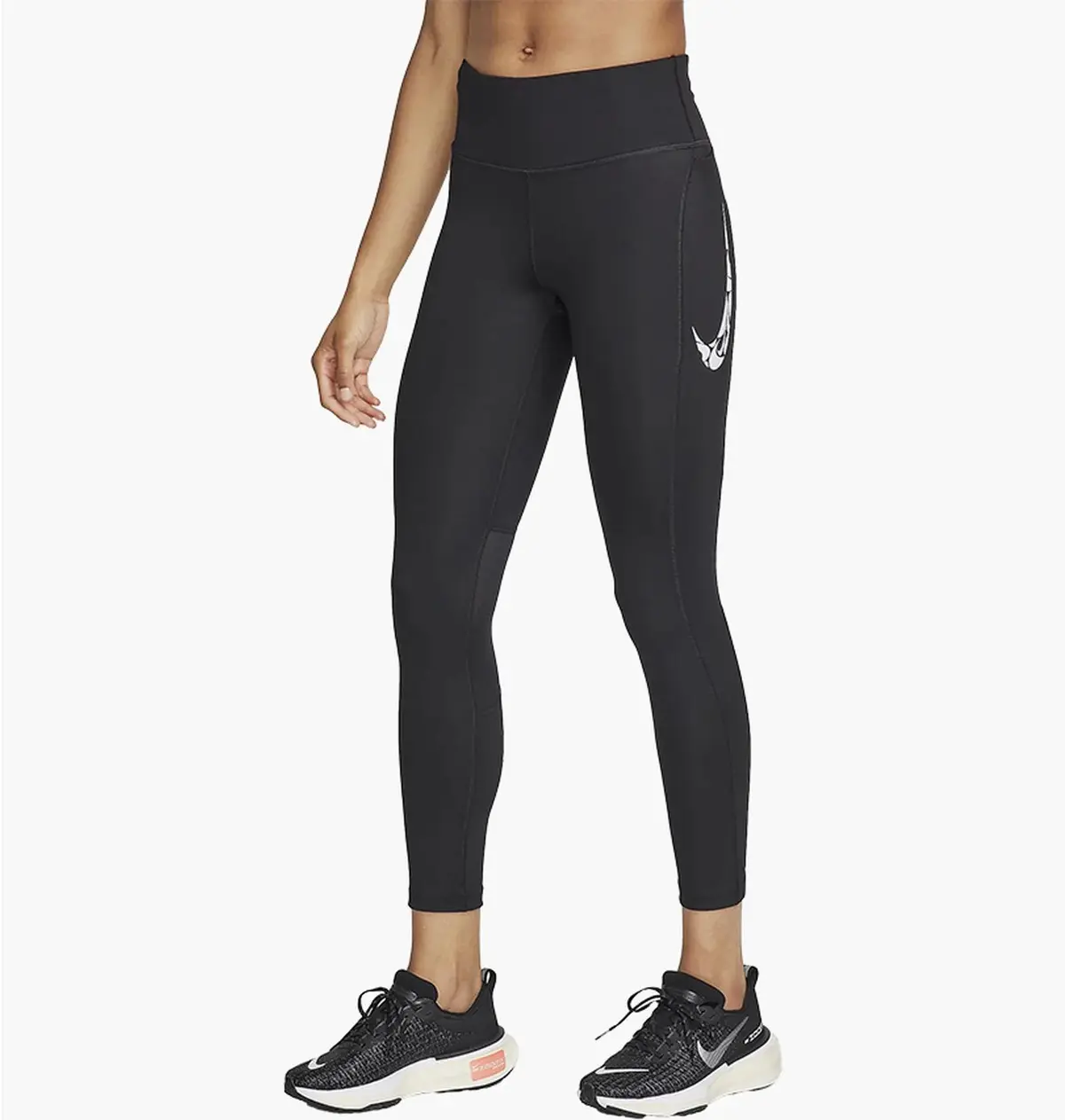 Лосіни жіночі Nike Fast Mid-Rise 7/8 Running Leggings With Pockets Black