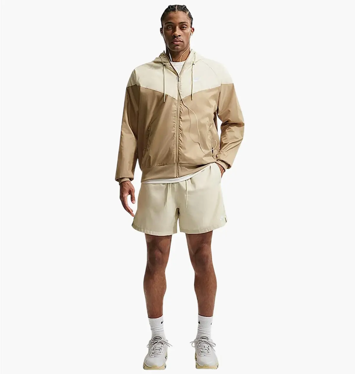 Шорти чоловічі Nike Club Mens Woven Flow Shorts White