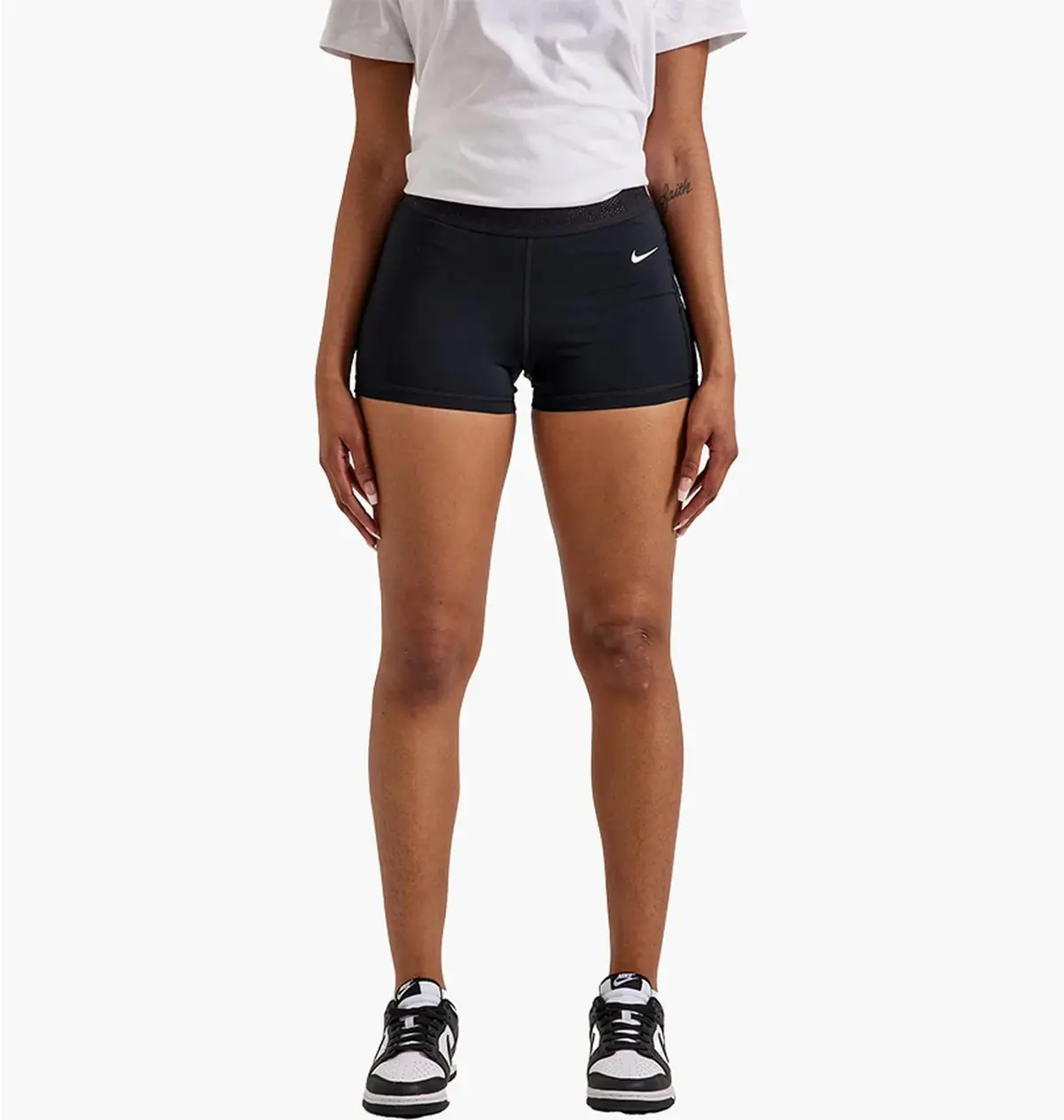 Шорти жіночі Nike Mid-Rise Mesh-Paneled Shorts Black